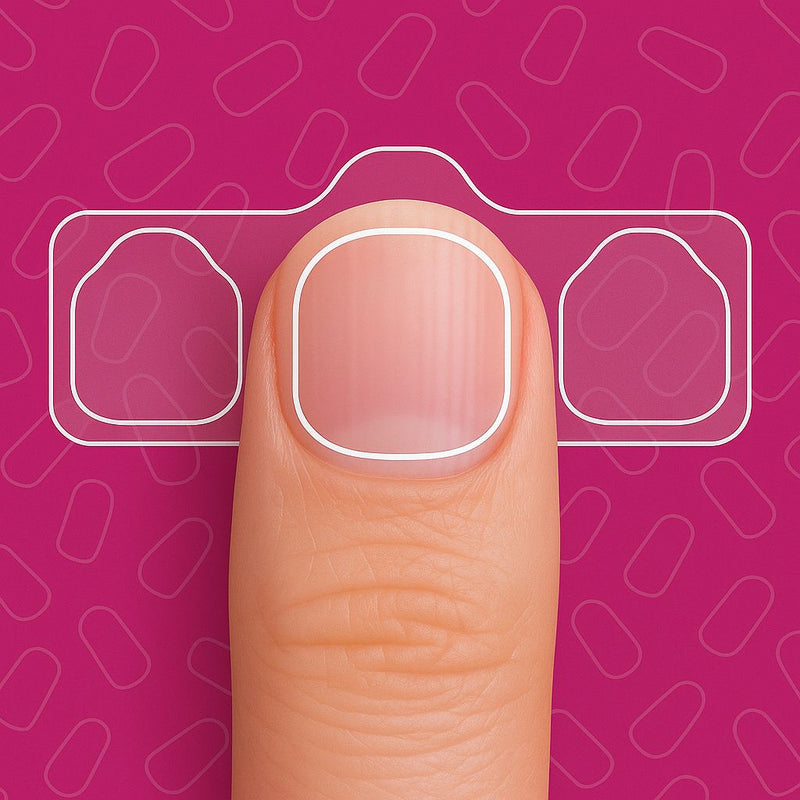 Étape de choix de taille des Gel Pads