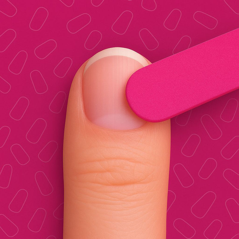 Étape de préparation de l'ongle